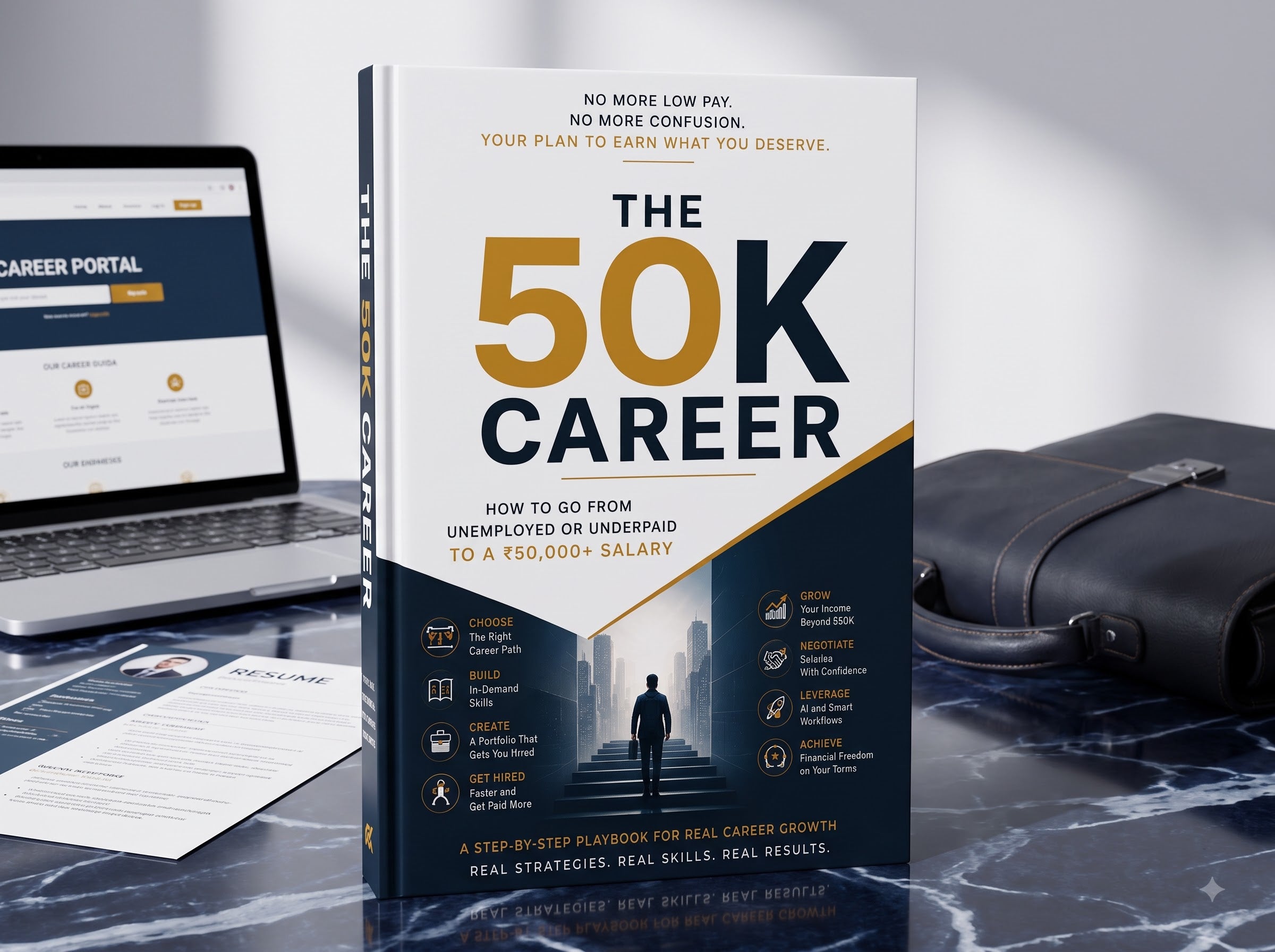 The 50K Career - How to Go From Unemployed or Underpaid to ₹50,000+ Salary